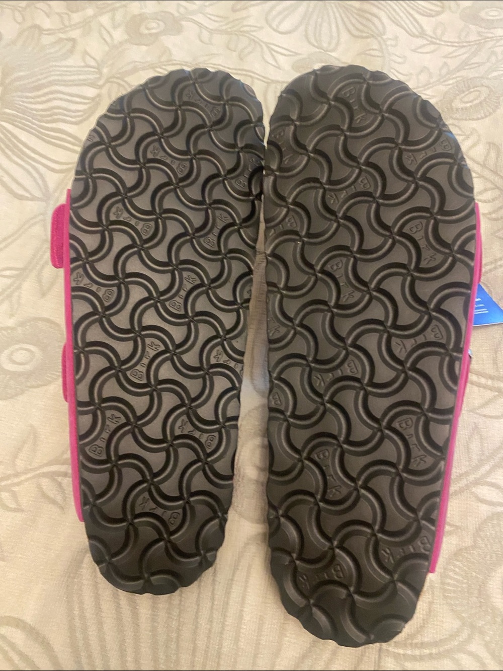Birkenstock Arizona Double Strap Sandals in Bright Pink NWT size 37 - Picture 7 of 7